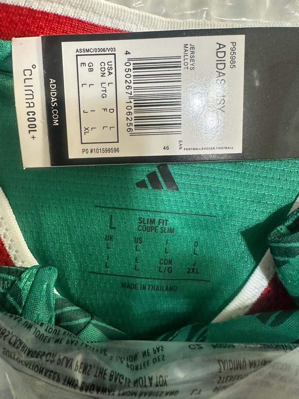 adidas Mexico Quiñones #16 Home Soccer Player Version Jersey Authentic and Tags - Picture 7 of 10